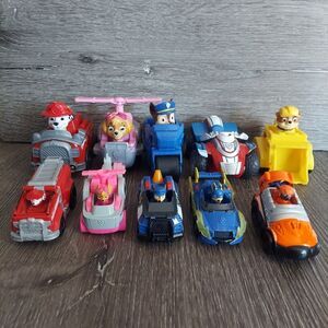 Paw Patrol Colorful Rescue Vehicle Collection